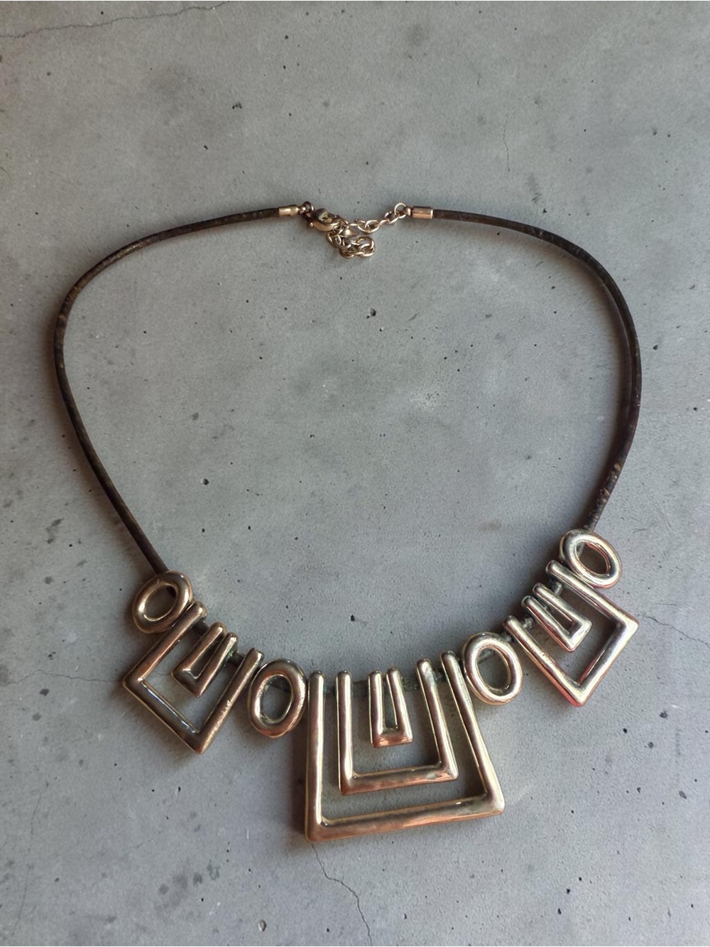 Geometric Statement Necklace